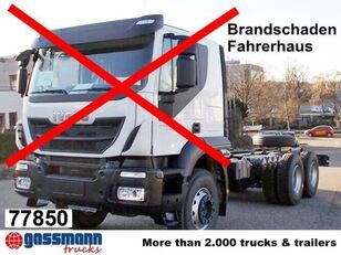 uudet IVECO Trakker AD260T45 6x4, BRANDSCHADEN FAHRERHAUS! alusta kuorma-auto