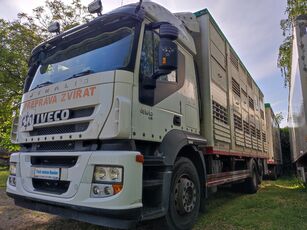 IVECO AT 260S45 eläinkuljetusauto + eläinkuljetusperävaunu
