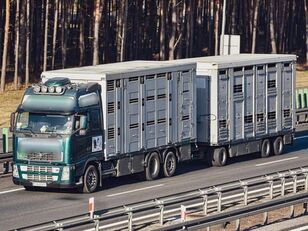 Volvo FH 12  eläinkuljetusauto + eläinkuljetusperävaunu