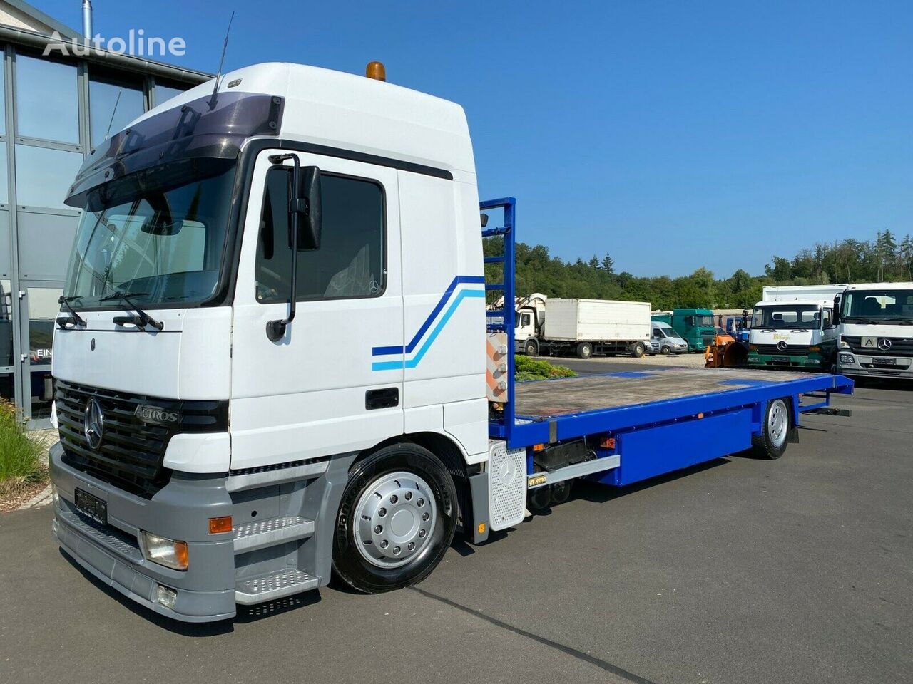 Mercedes-Benz Actros 1831 4x2 hydr Seilwinde, 462500 km hinausauto