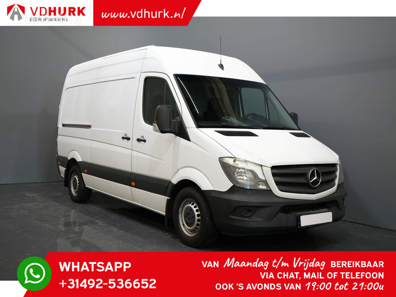 Mercedes-Benz Sprinter 319 3.0 V6 EU6 L2H2 Stoelverw./ Cruise/ Camera/ Gev. St umpikori pakettiauto