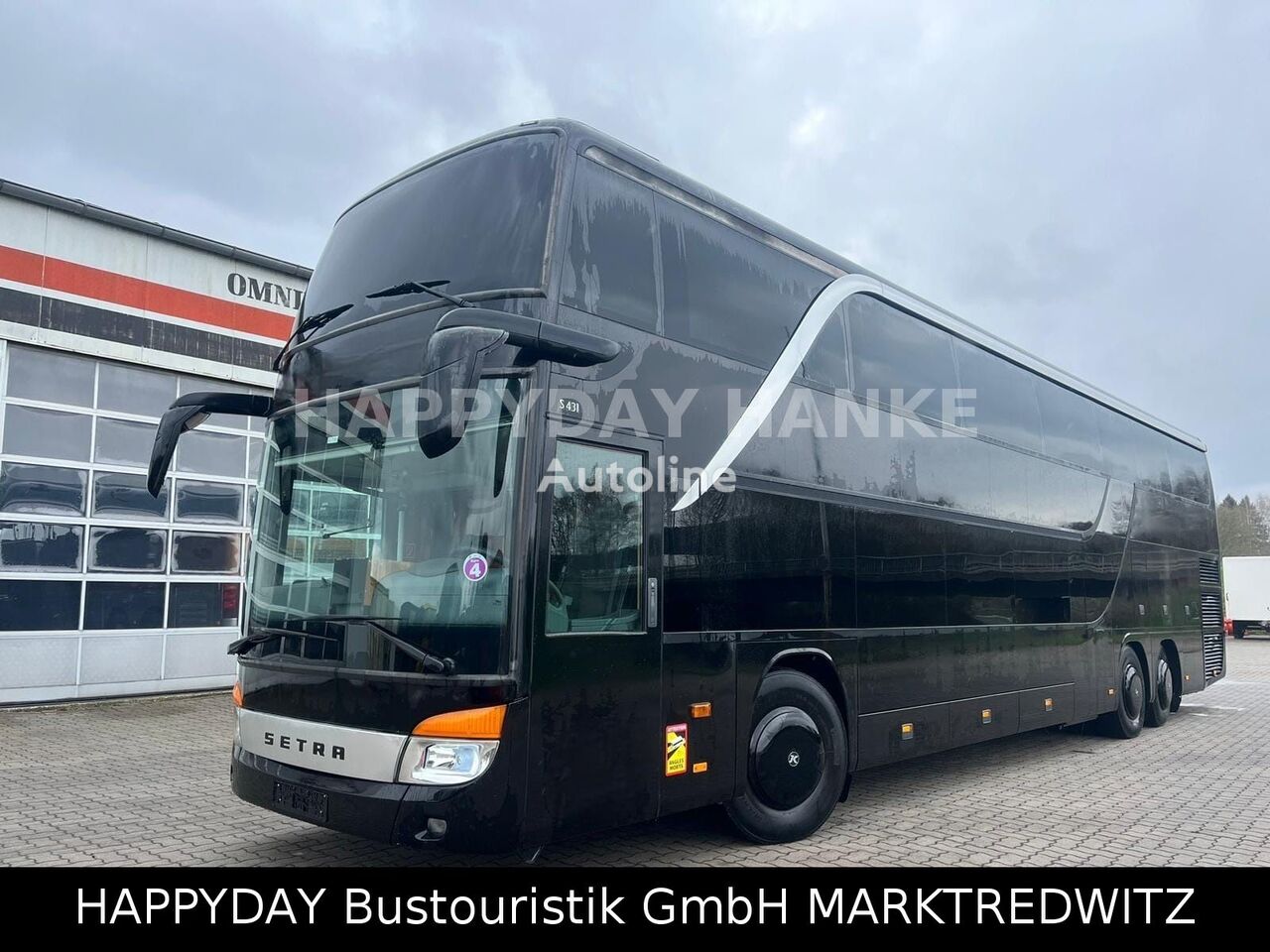 Setra S 431 DT Nightliner / Tourneebus / Coach kaksikerroksinen linja-auto