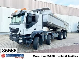 IVECO Trakker AT410T50 8x4, Stahlmulde ca. 16m³ kippiauto