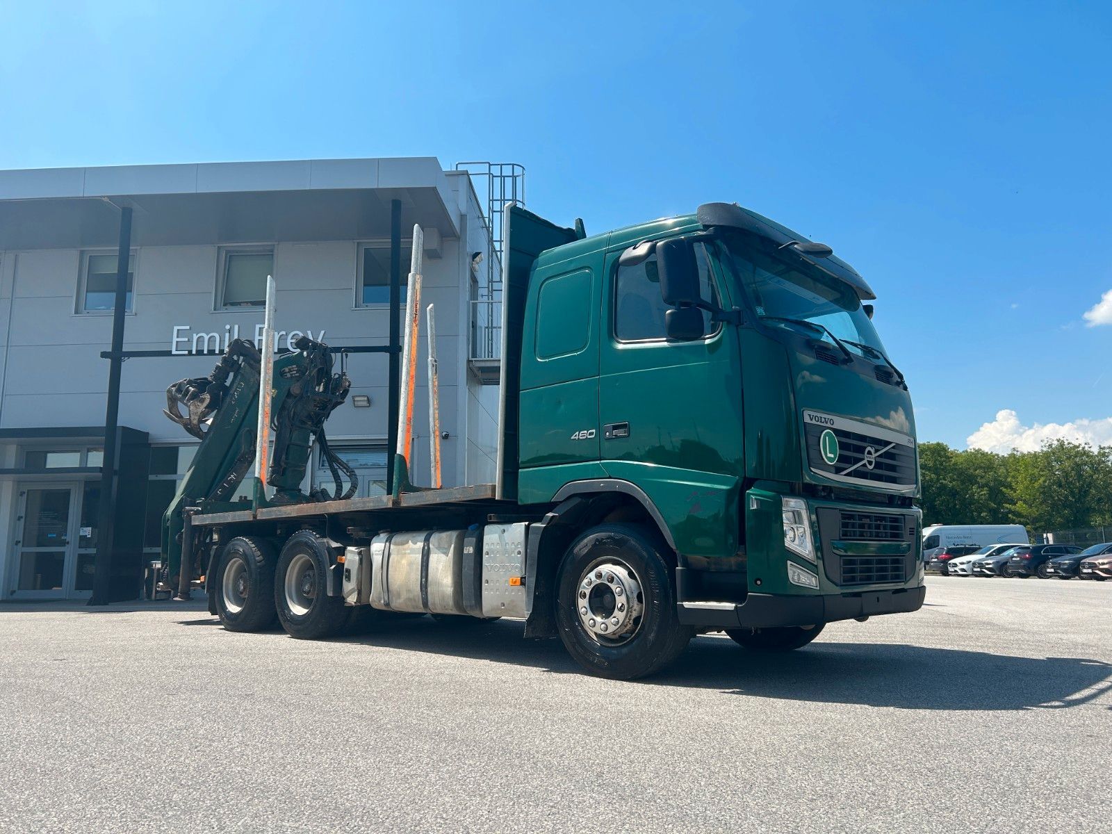 Volvo FH 460 6x4 Palfinger Epsilon puutavara-auto