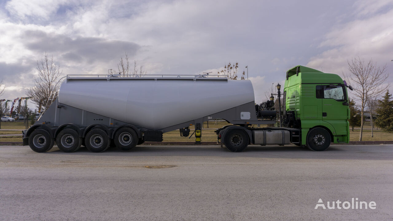 uudet Emirsan 2024 4 Axle Cement Tanker Trailer sementtisäiliö