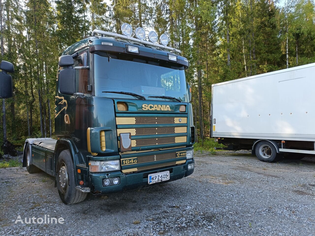 Scania G164 vetopöytäauto