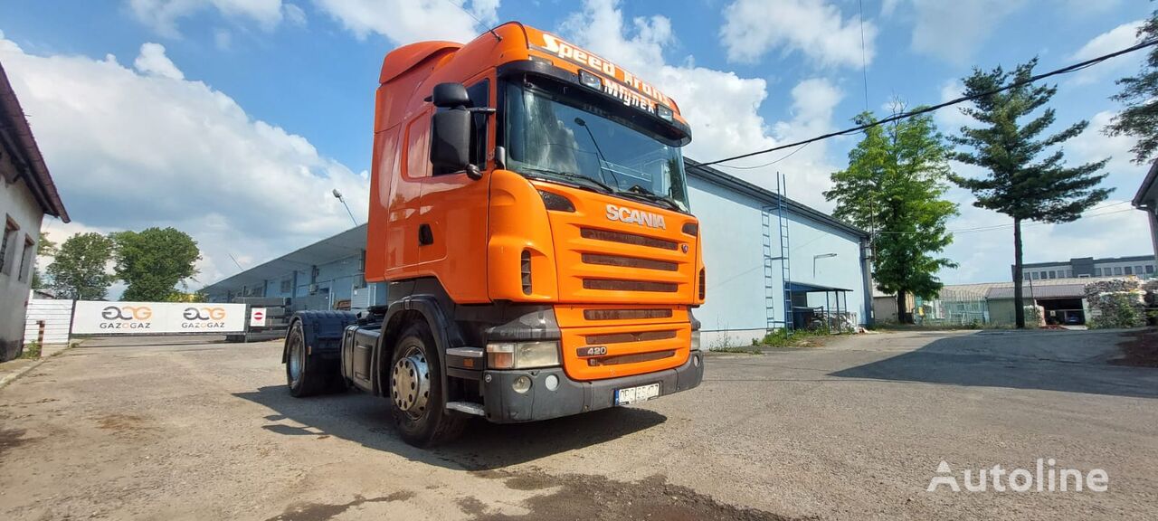 Scania R420 vetopöytäauto