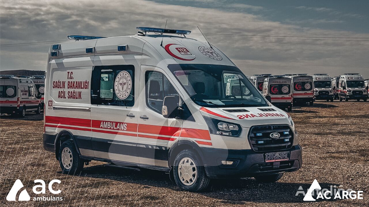 uudet Ford Transit 410L 2023 TYPE B EMERGENCY AMBULANCE MANUAL TRANSMISSION ambulanssi