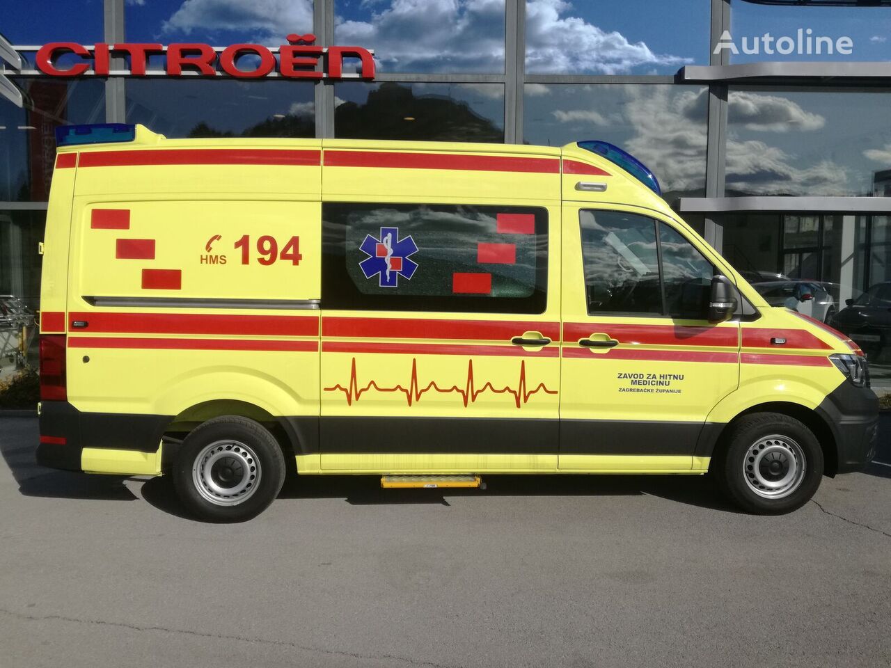 uudet Volkswagen Crafter L3H2 ambulanssi