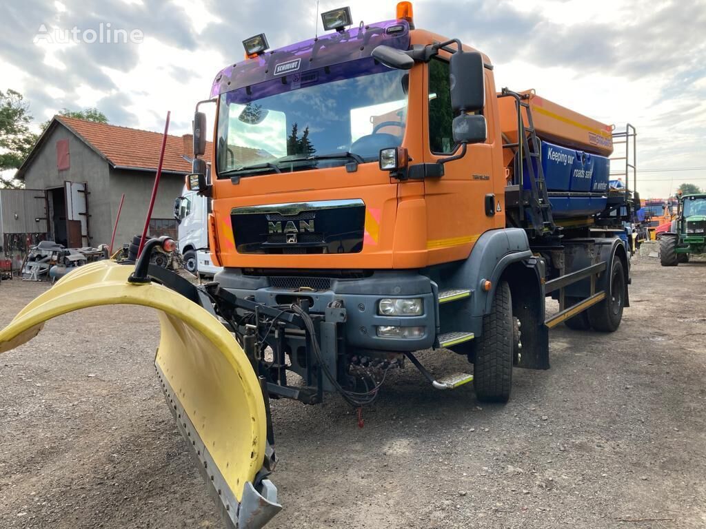 MAN Tgm 18.290 schmidt 6m3 4x4 gritter hiekoitin